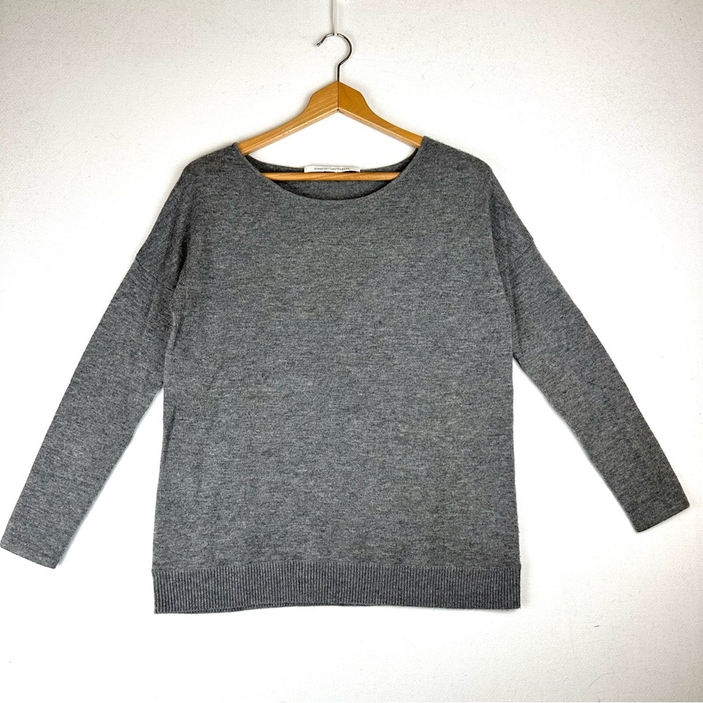 Diane Von‎ Furstenberg Wool Cashmere Sweater Office Quiet Luxury Classic